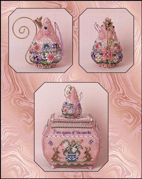 ORNAMENT SHOP Queen of the Needle Mouse Only Limited Edition 2019 Just Nan Designs JNLEQNM