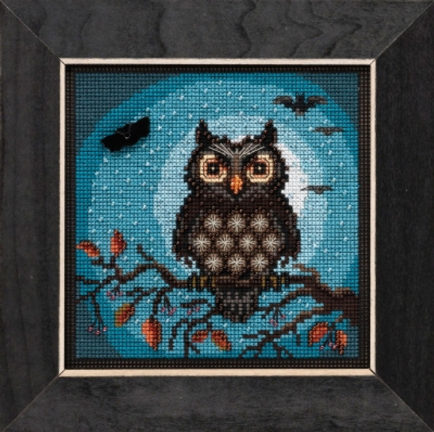 MH141922 Midnight Owl Mill Hill Buttons and Bead Kit 