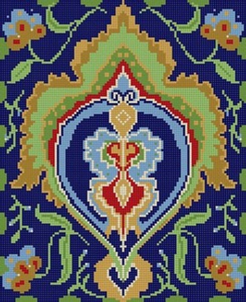 G-747 Persian Patterns 13 Mesh 81⁄2 x 101⁄2 Treglown Designs
