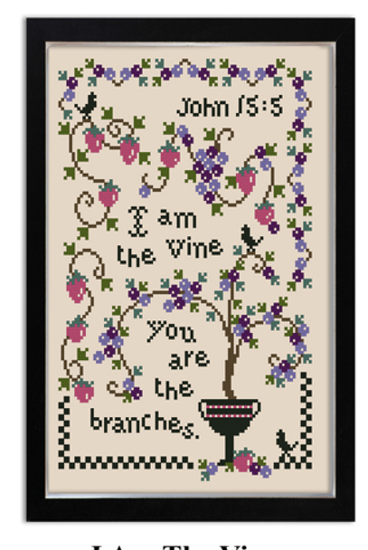 I am The Vine 94 x 140 Kitty And Me Designs