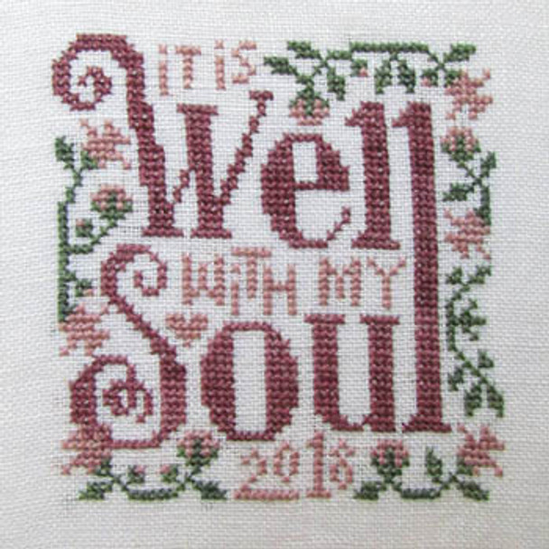 It Is Well 55 x 55 by Silver Creek Samplers 19-1791 YT