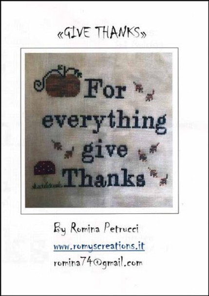 Give Thanks  94W x 82H Romy's Creations 19-1831 YT