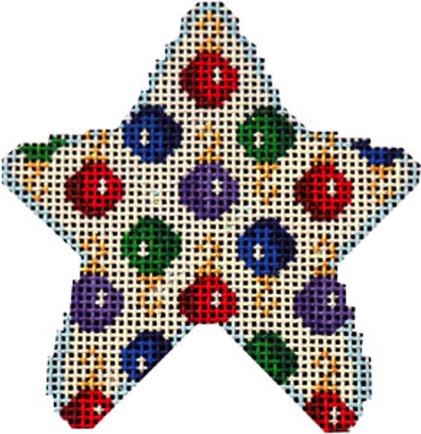 CT-2032 Ornament Repeat  Mini Star 3 x 3 18 Mesh Associated Talents 