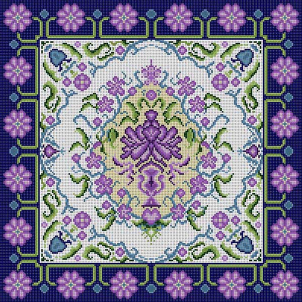 G-812 Oriental Pattern 13 Mesh 151⁄4 x 151⁄4 Treglown Designs