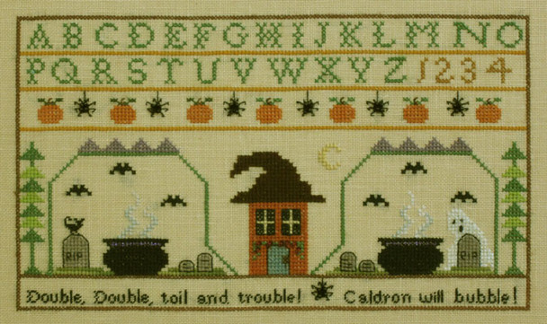 The Halloween Sampler Historic Handworkes HH-OS7