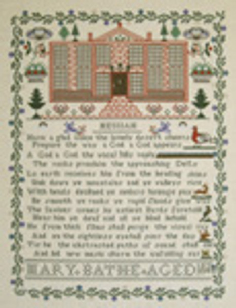 The Mary Bathe Sampler 1831 Historic Handworkes HH-RS2