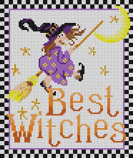 G-777 Best Witches 13 Mesh 7 x 81⁄2 Treglown Designs