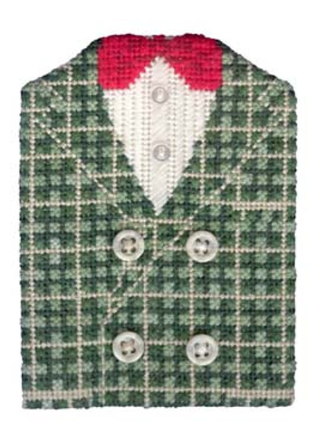 FSD-JA03 March Jacket - Plaid Double-Breasted Finger Step Designs