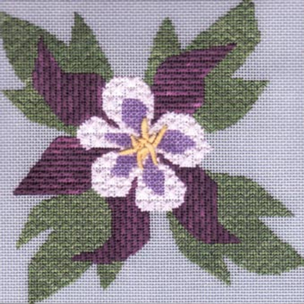 FSD-PP3 Petite Petals - Purple With Stitch Guide Finger Step Designs