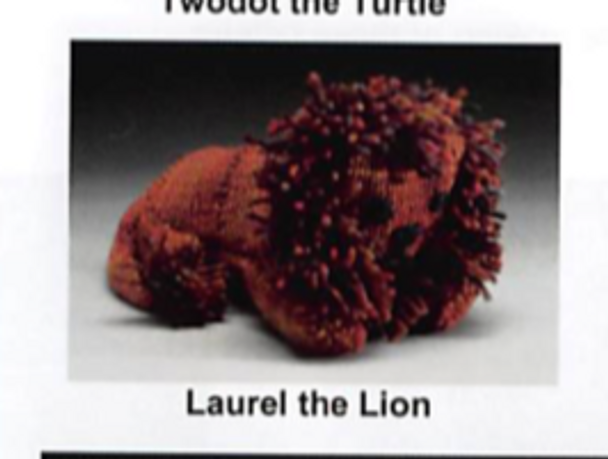 KT-Swatch Pattern-L Critter Laurel Lion DJE HandWovens Zoom Loom Pattern