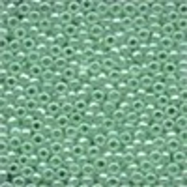 00525 Light Green Seed Mill Hill Beads
