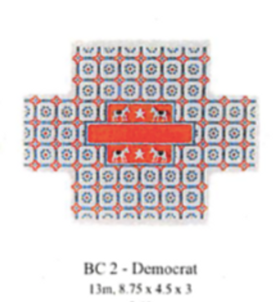 BC2 Democrat 8.75x4.5x3 13 Mesh CanvasWorks 