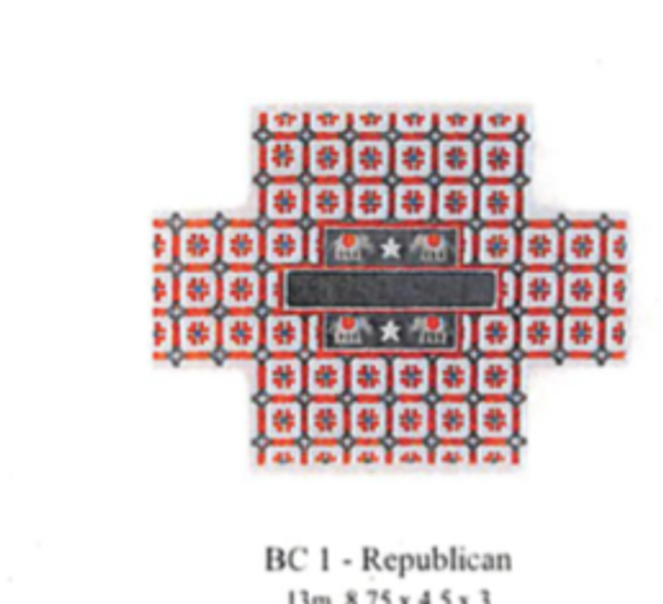 BC1 Republican 8.75x4.5x3 13 Mesh CanvasWorks 