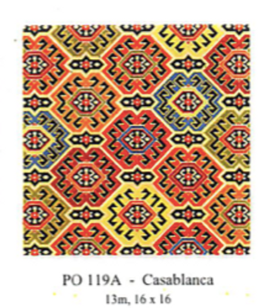 PO119A Casablanca 16x 16 13 Mesh CanvasWorks 