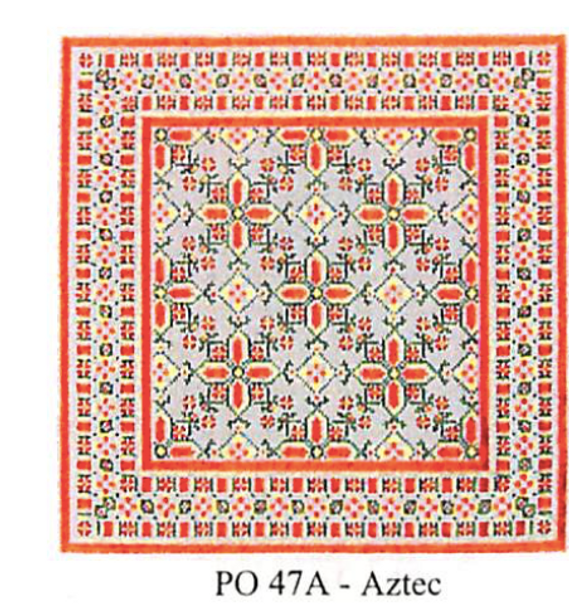 PO47A Aztec 14.5 X 14 5 13 Mesh CanvasWorks