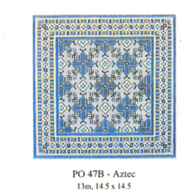 PO47B Aztec 14.5 X 14 5 13 Mesh CanvasWorks