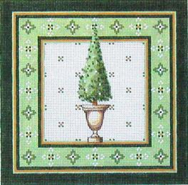 PO49A Insert Topiary Cone 8.5 x 8.5 13 Mesh CanvasWorks