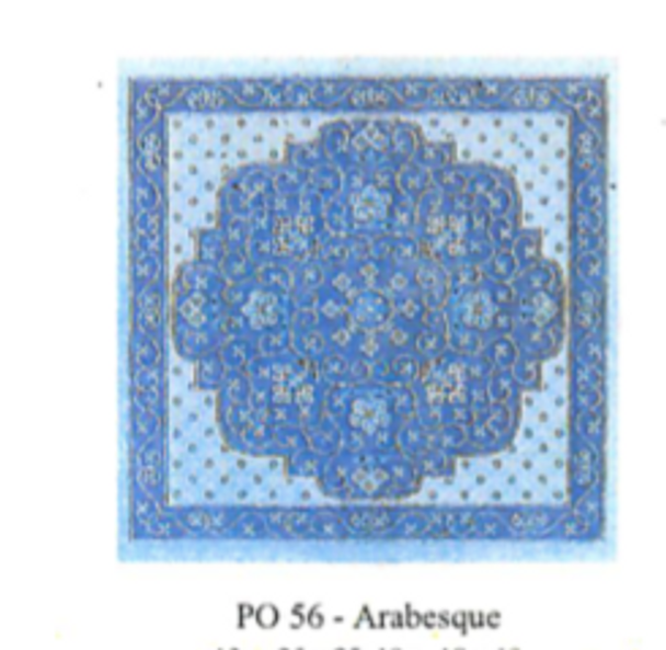 PO56-Arabesque 25x25 13 Mesh CanvasWorks