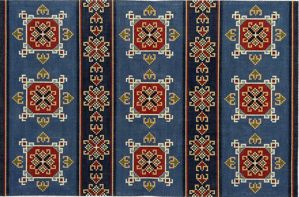 PO60B KP Kazak Stripe 16.5 x 11 13 Mesh CanvasWorks