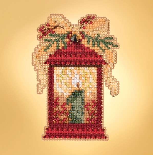 MH181934 Christmas Lantern (2019)  Mill Hill Seasonal Ornament