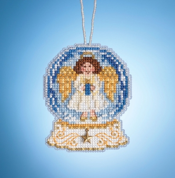 MH161935 Mill Hill Charmed Ornament Kit Angel Globe (2019)