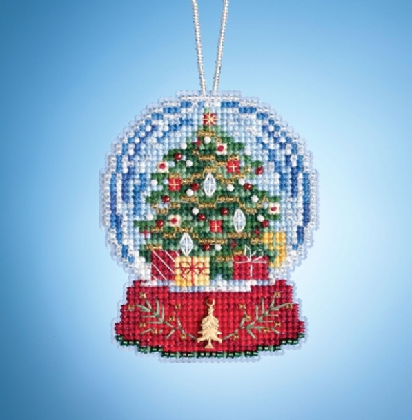 MH161936 Mill Hill Charmed Ornament Kit Christmas Tree Globe (2019)