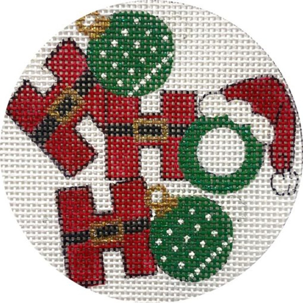 APX374 Alice Peterson Designs HO HO HO ORNAMENTS 13 Mesh 4x 4