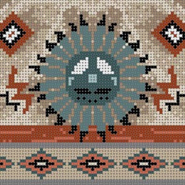 X-157 Indian Sun Trivet 13 Mesh 5x5 Treglown Designs