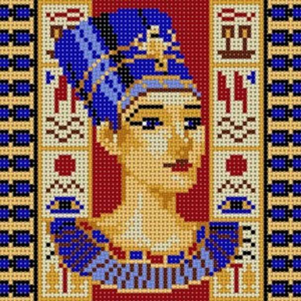 X-182 Nefertiti 13 Mesh 51⁄2x51⁄2 Treglown Designs