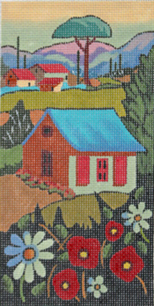 LM714 COUNTRY HOME 5 X 10 13 Mesh LOUISE MARION (PLD)