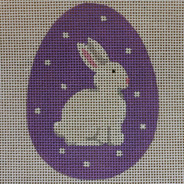 EE04 Sweet Bunny Flat Egg 2.75 x 3.75 18 Mesh Pepperberry Designs 