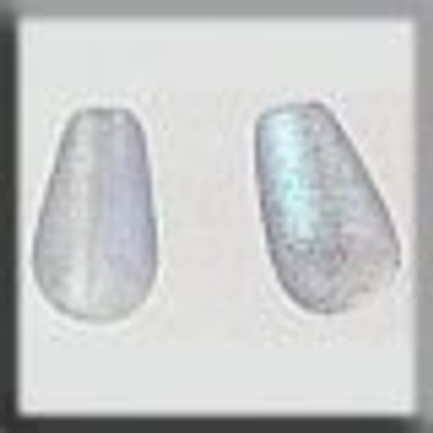 12259 Mill Hill Glass Treasure Pearshape Bead Matte Crystal