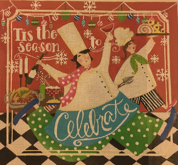 LL-CK08 'Tis The Season 10 x 9 18 Mesh LoriLynn Simms