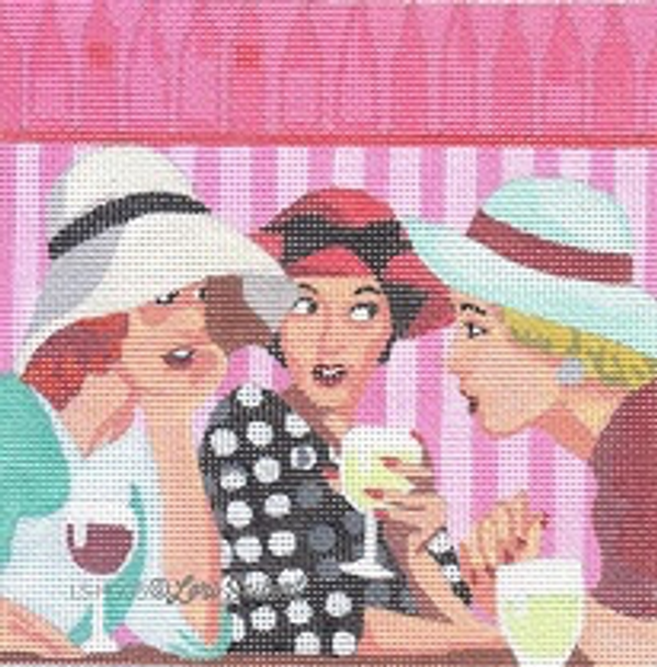 LS-HG05 Wine Girls 6x6 18 Mesh  Lori Seibert