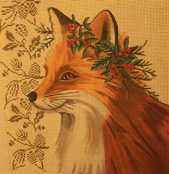 SN-AN10 Woodland Fox 8 x 8 18 Mesh Suzanne Nicoll