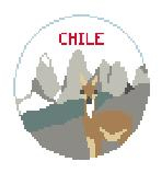 BT842 Chile 4" diameter 18 Mesh Kathy Schenkel Designs