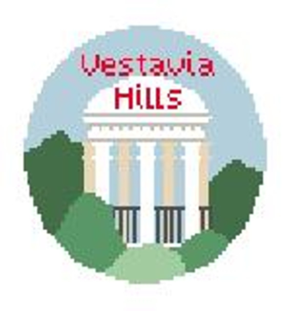 BT768 Vestivia Hills 4" diameter 18 Mesh Kathy Schenkel Designs