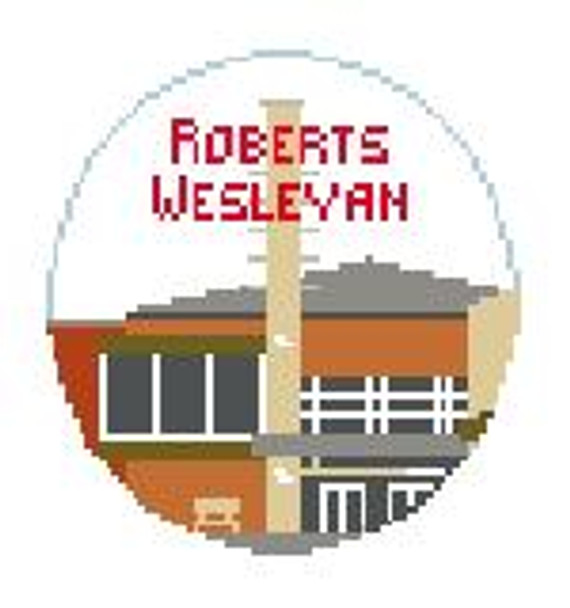 BT761 Roberts Wesleyan College, Goli 4" diameter 18 Mesh Kathy Schenkel Designs