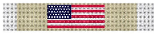 KC-101 American Flag 5" 18 Mesh  FLAT KEY CHAIN The Meredith Collection