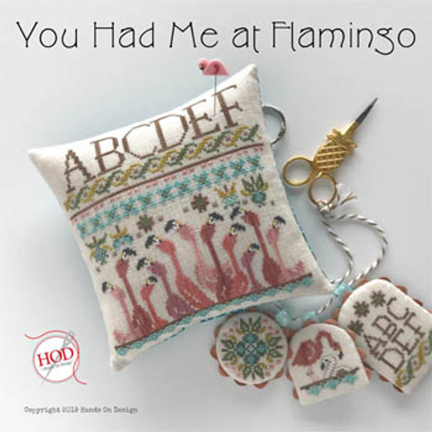You Had Me At Flamingo by Hands On Design 19-1785 YT