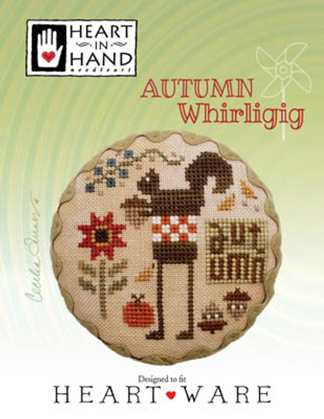 Autumn Whirligig 44W x 45H by Heart In Hand Needleart 19-2123 YT