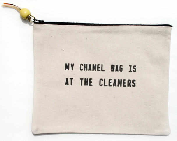CBK4 My Chanel Bag is at the Cleaners CBK Canvas Tote Bag