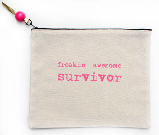 CBK10 Freaken Awesome Survivor CBK Canvas Tote Bag