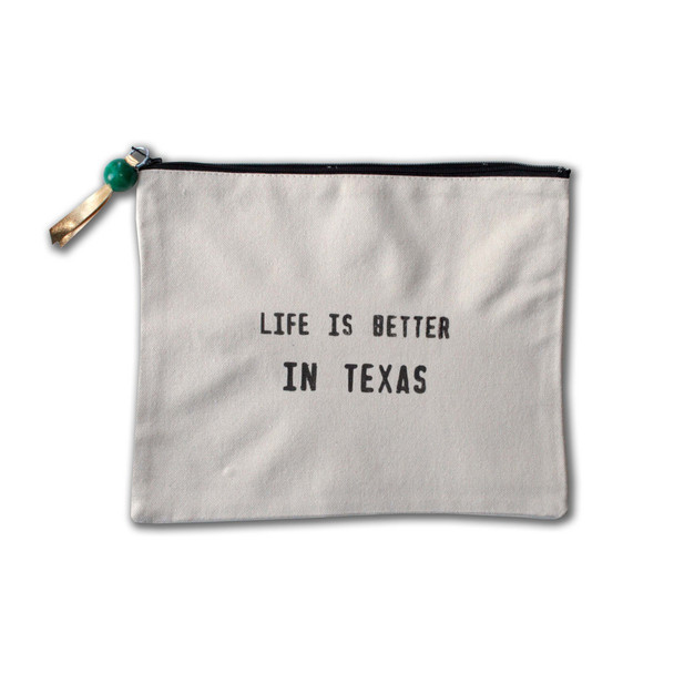 CBK24 Life is Better in Texas CBK Canvas Tote Bag