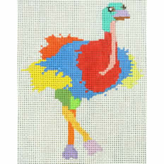 315L	Ostrich	18	4.25 x 5.25  18 Mesh Pajamas and Chocolate