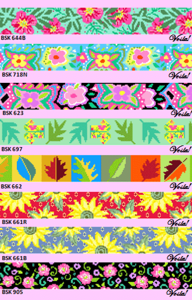 Belt Floral BSK623  45.5 x 1.5 18 Mesh Voila