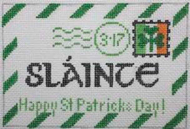 RD 151 St Patricks Mini Lette Rachel Donley Needlepoint Designs