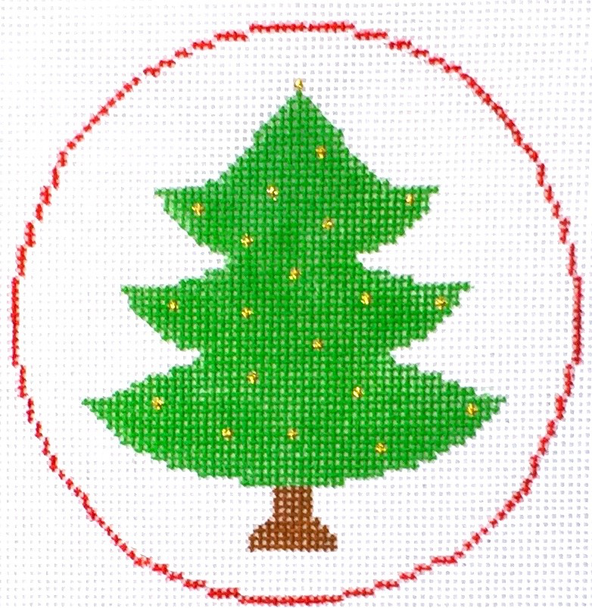 HB-504 Tree Coaster/Ornament 4" Round 18 Mesh Hummingbird Designs