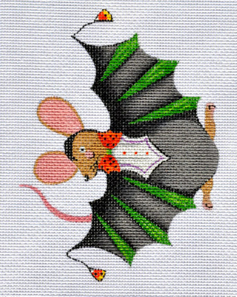 LD-10 Bat Mouse 4 x 5 ½ 18 Mesh With Stitch Guide LAINEY DANIELS