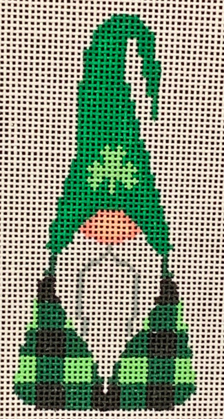 ZIA-131 Gnome St Patrick's Day  2 x 4 18 Mesh ZIA DESIGNS